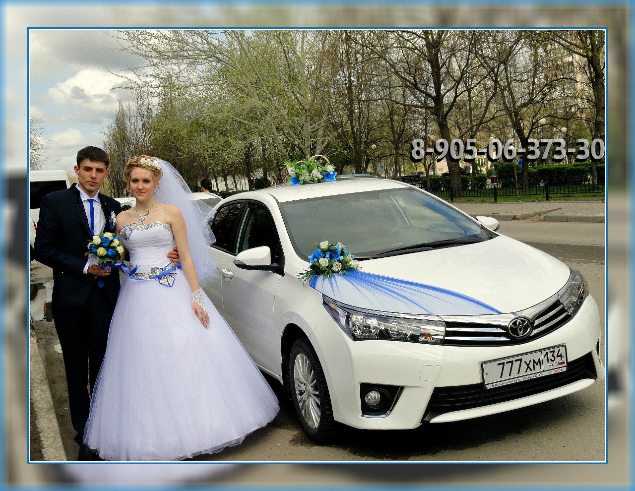Свадебный кортеж Волгоград - прокат машин на свадьбу, аренда украшений на свадебные авто