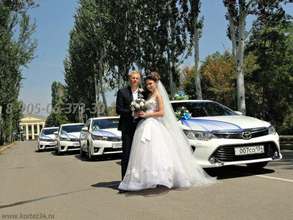 Стильные свадьбы Волгограда выглядят именно так! Свадебный кортеж, оформленный со вкусом - это важно! Машины и украшения на свадебные авто в любой район Волгограда!